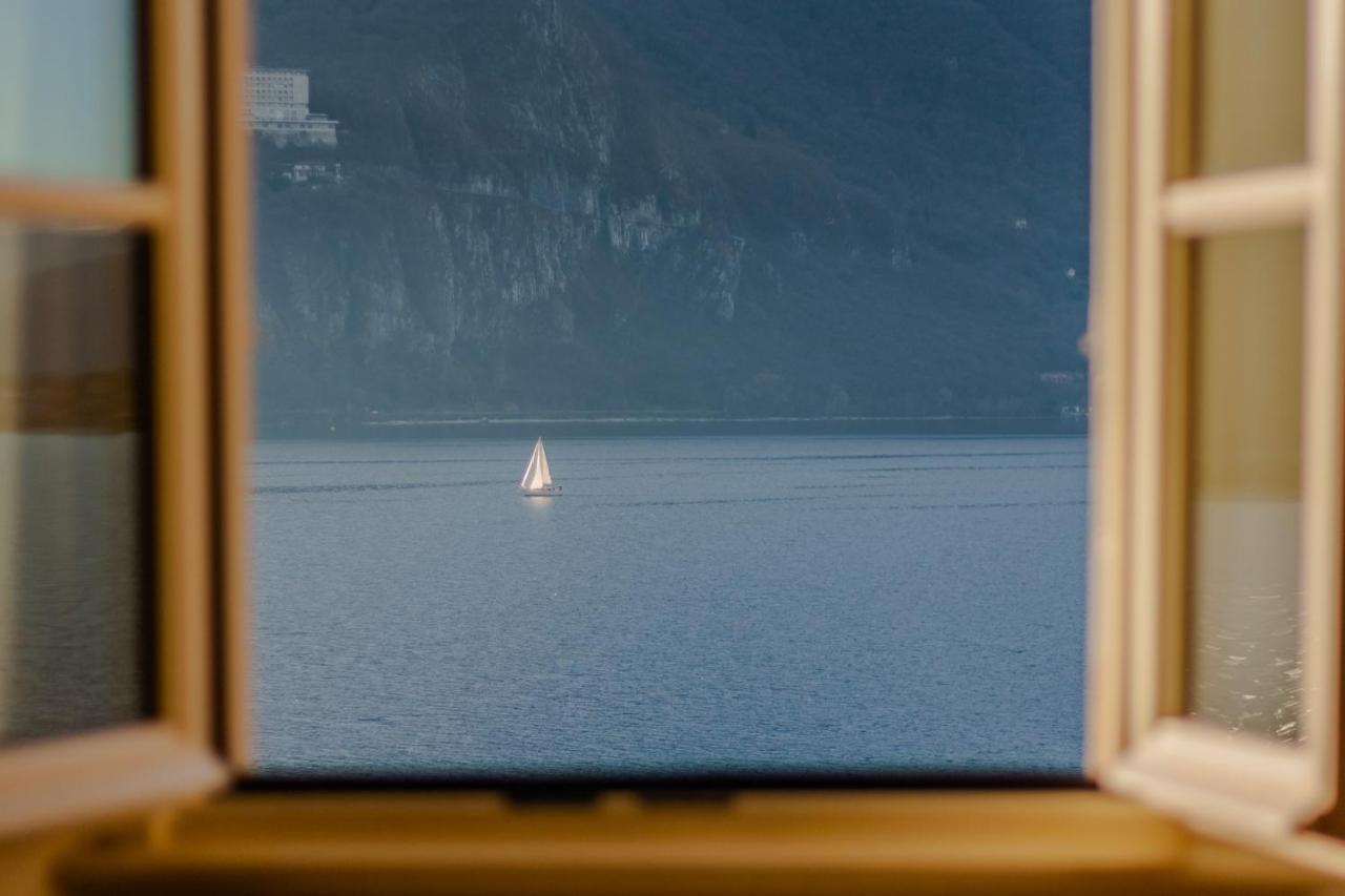 شقة Aglaia Luxury Lake View By Wonderful Italy اباديا لاريانا المظهر الخارجي الصورة