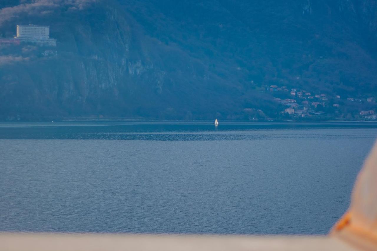 شقة Aglaia Luxury Lake View By Wonderful Italy اباديا لاريانا المظهر الخارجي الصورة